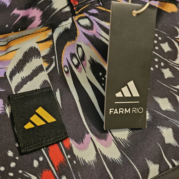 Adidas Black and Purple Butterfly Tote - Picture 4 of 9